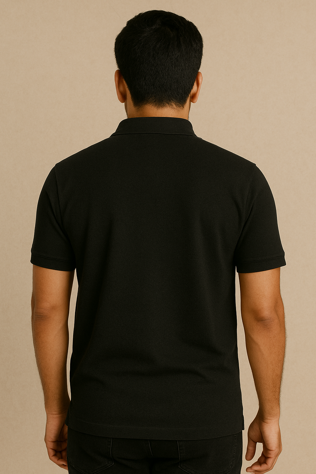 Tropyqal Black Polo