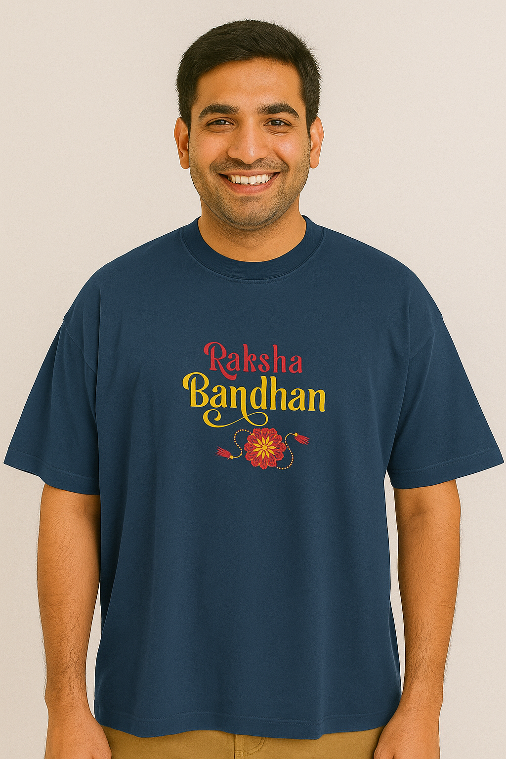 Oversized Raksha Bandhan T-Shirt