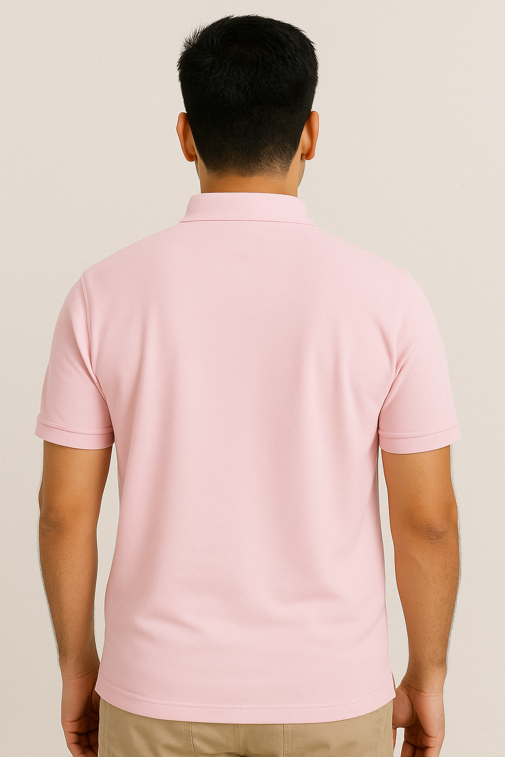 Tropyqal Baby Pink Polo
