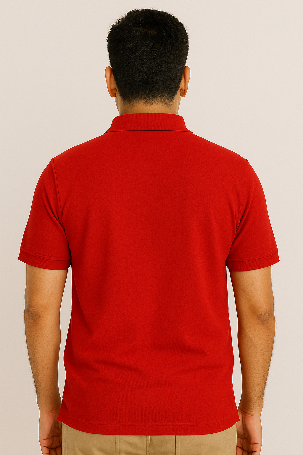 Tropyqal Red Polo