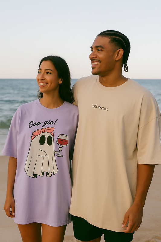 Oversized Boogie Printed T-Shirt